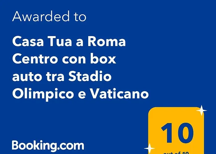 Casa Tua A Centro Con Box Auto Tra Stadio Olimpico E Vaticano Apartamento Roma